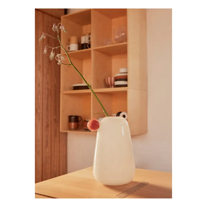 Vase Inka | Blanc cassé- Image produit n°1