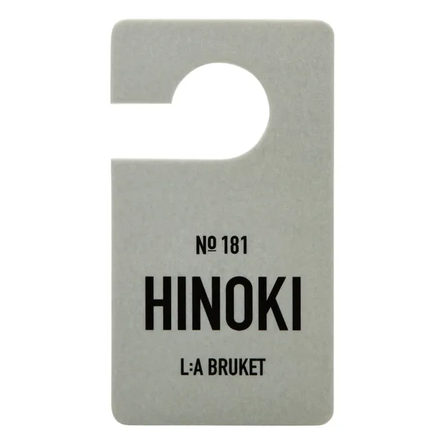 Etiquette parfumée Hinoki 181 