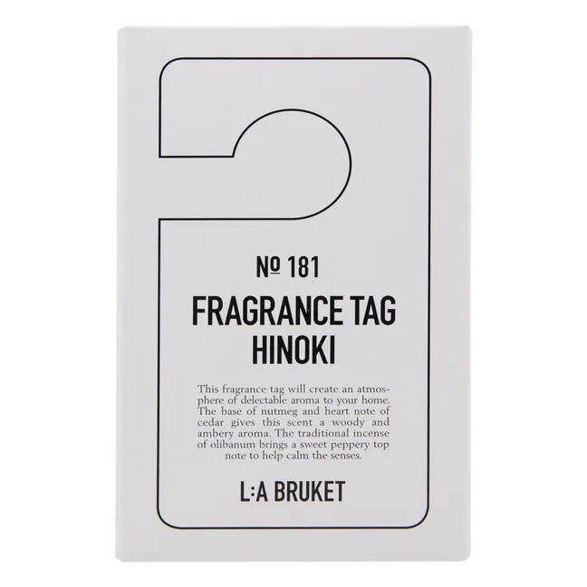 181 Fragrance Tag Hinoki