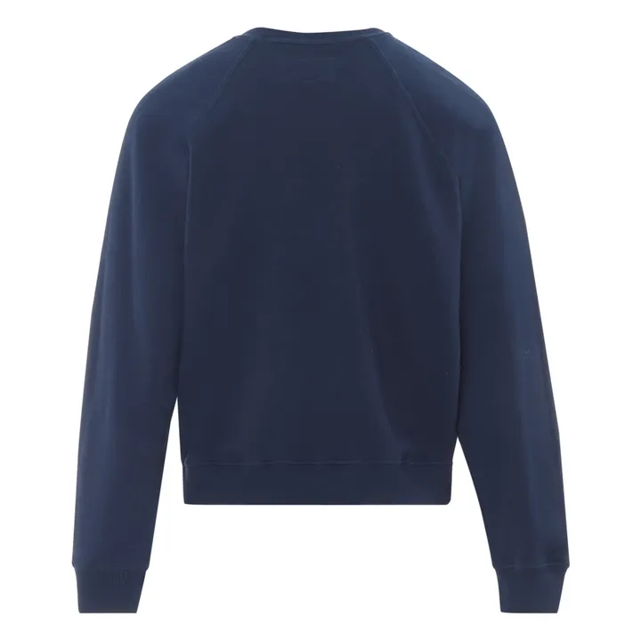The Shrunken W/ Eagle Graphic Sweatshirt | Navy blue- Product image n°1