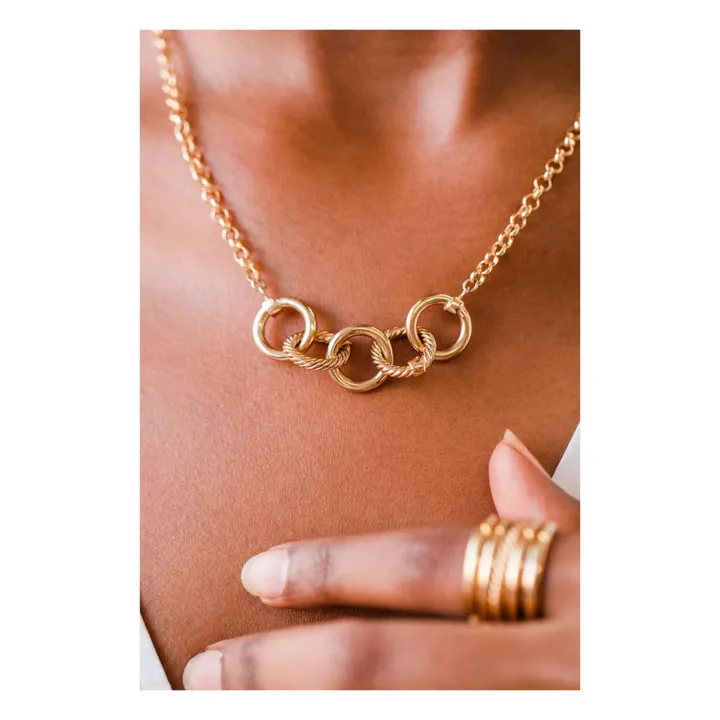 Collar Uzi | Dorado- Imagen del producto n°1