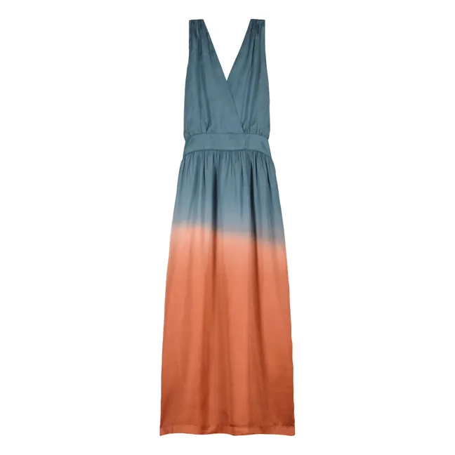 Vestito Tie and Dye Savana, in Modal - Collezione Donna  | Blu