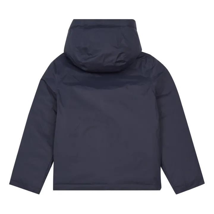 Tokyo Reversible Waterproof Jacket | Navy blue- Product image n°2