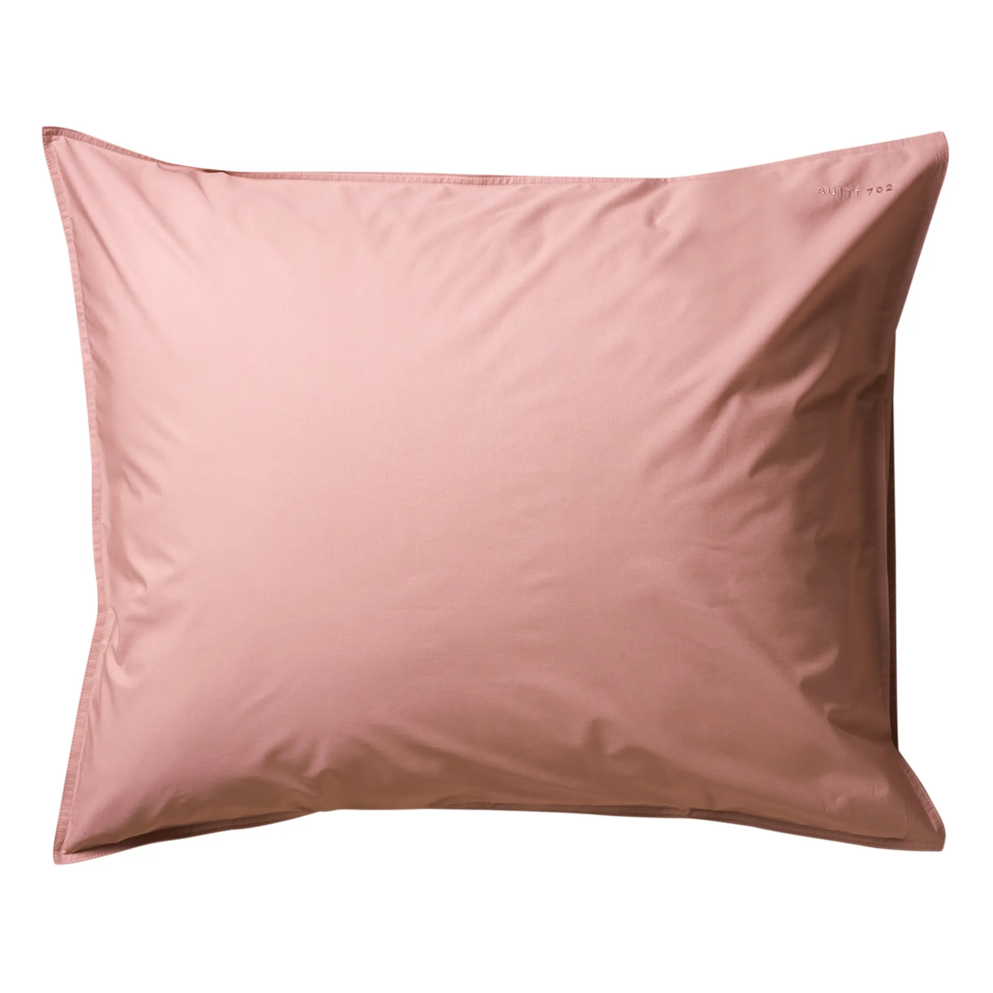 Suite 702 Powder Pink Organic Cotton Percale Pillowcase