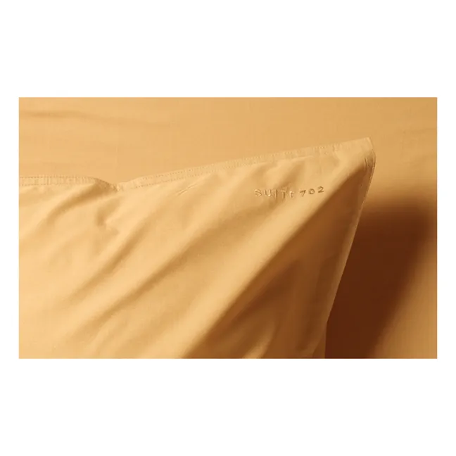 Taie d'oreiller en percale organique | Doré