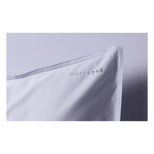 Taie d'oreiller en percale organique | 	Lilas