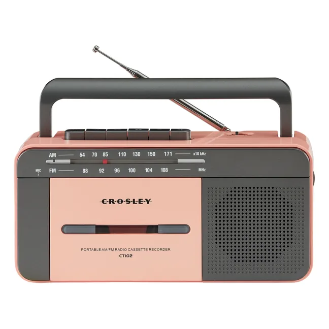CT102A Cassette Player | Pink