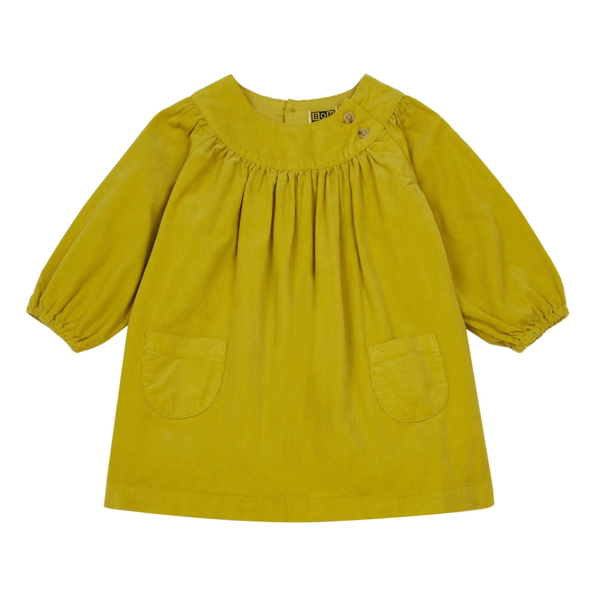 Bonton Ochre Dada Corduroy Dress