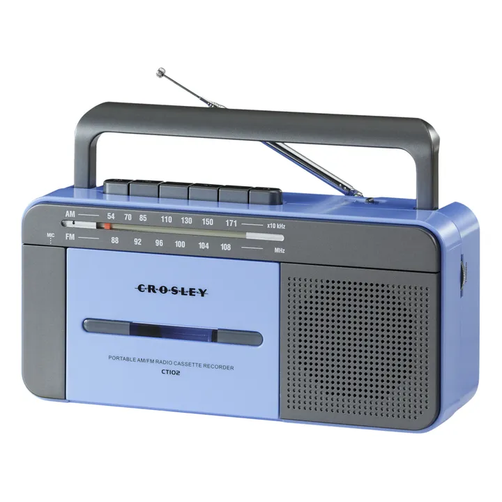 Lecteur de cassettes CT102A | Bleu- Image produit n°0