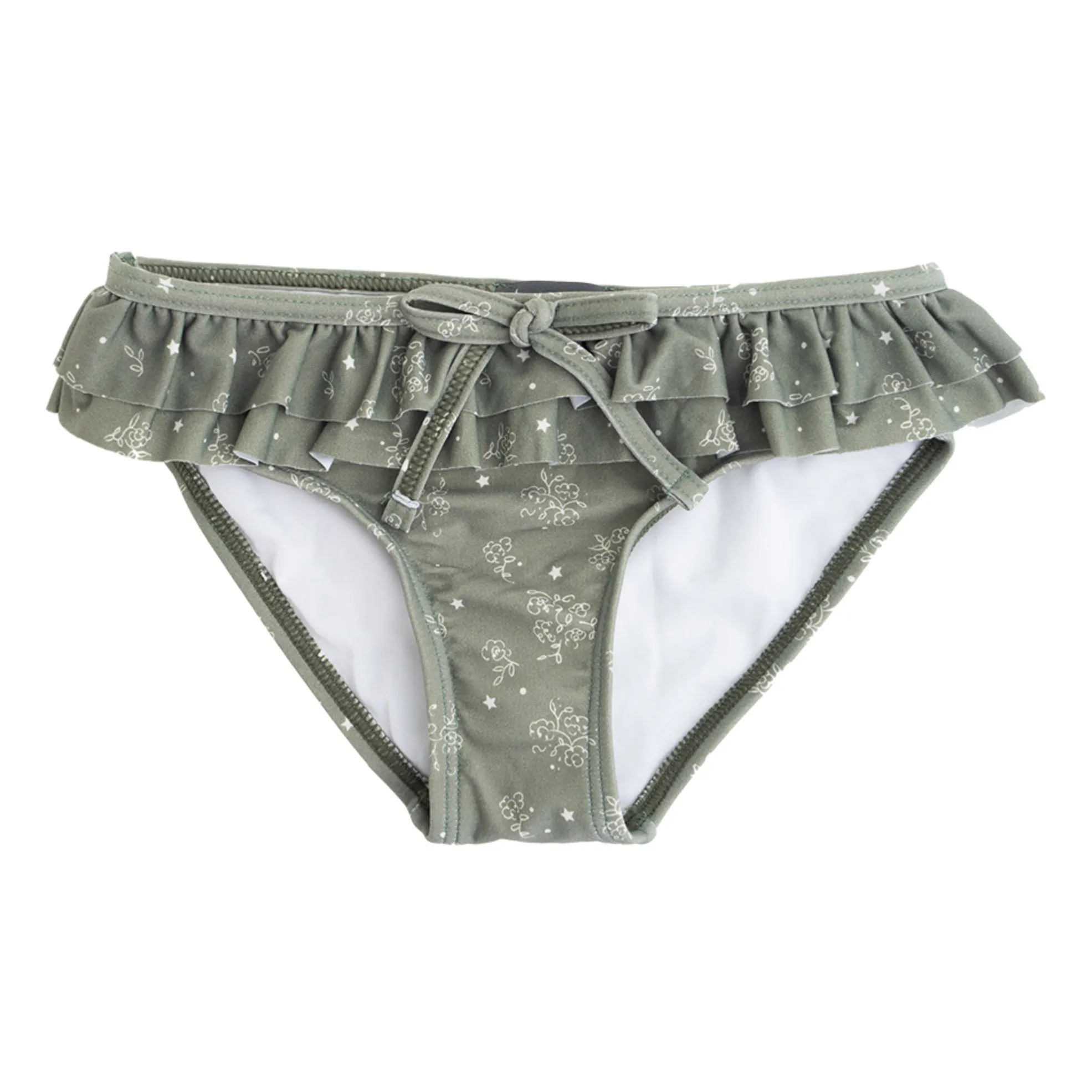 Tocoto Vintage Sage Floral Bikini Bottoms