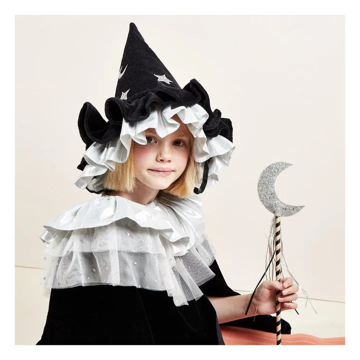 Witch Costume with Wand and Velvet Cape- Product image n°2