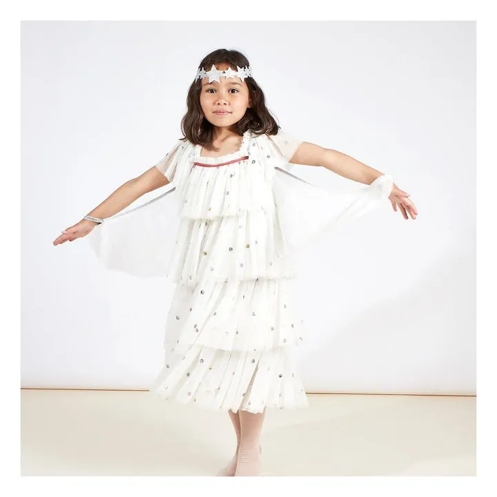 Déguisement Ange en tulle avec couronne- Image produit n°2