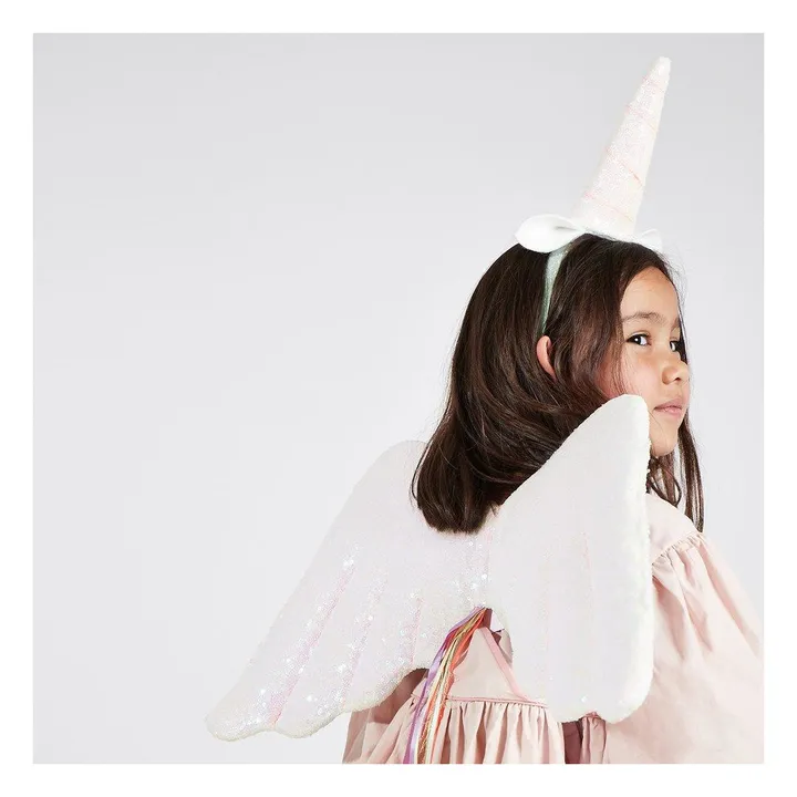 Déguisement Licorne en sequins | Rose- Image produit n°1