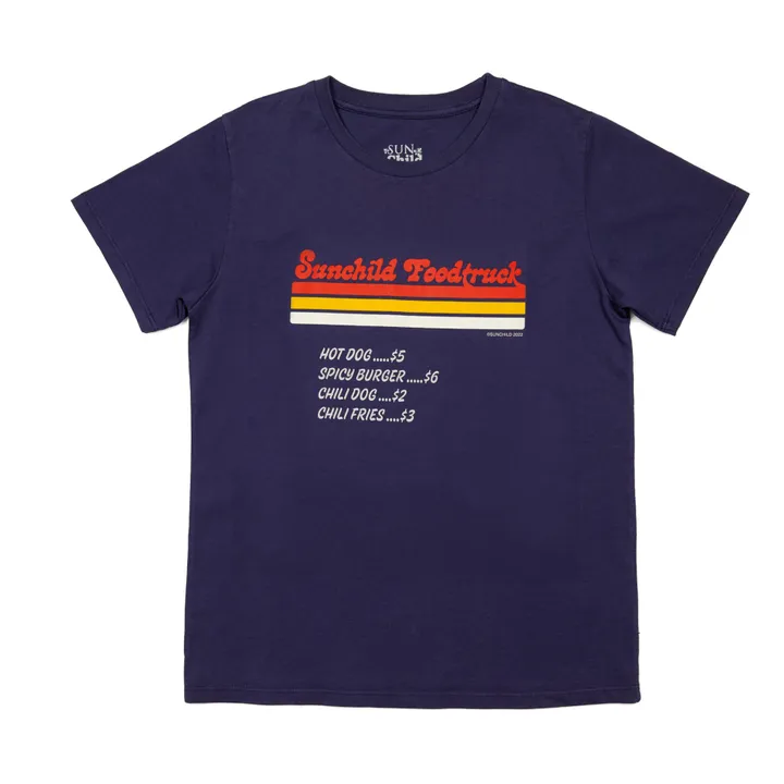 T-Shirt Foodtruck | Nachtblau- Produktbild Nr. 0