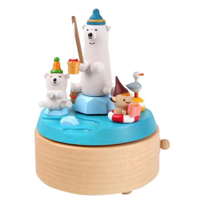 Carillon in legno Ours polaire