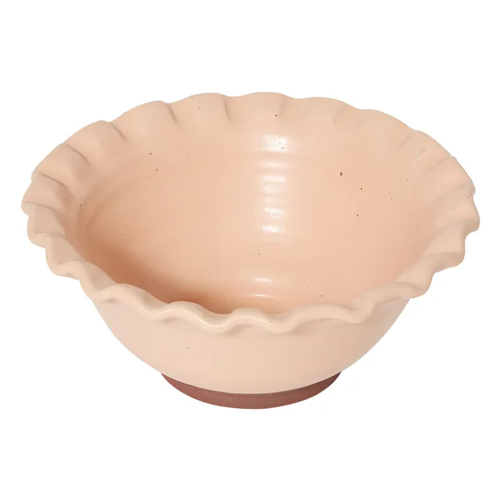 Saladier Lola en argile | Rose pâle- Image produit n°5