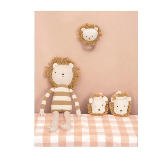 Scarpine bebé Leone in cotone bio  | Naturale