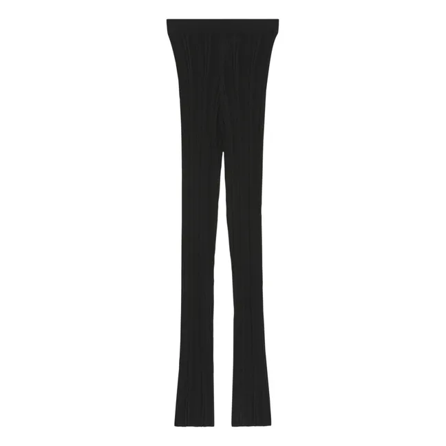 Eden Ribbed Trousers | Black