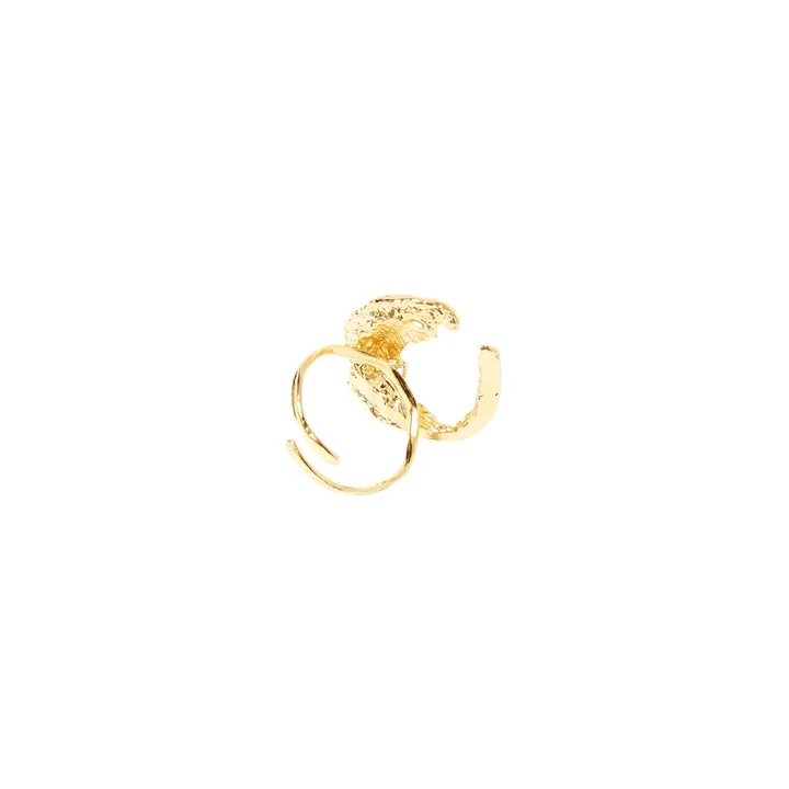 Verstellbarer Ring Sola | Gold- Produktbild Nr. 5