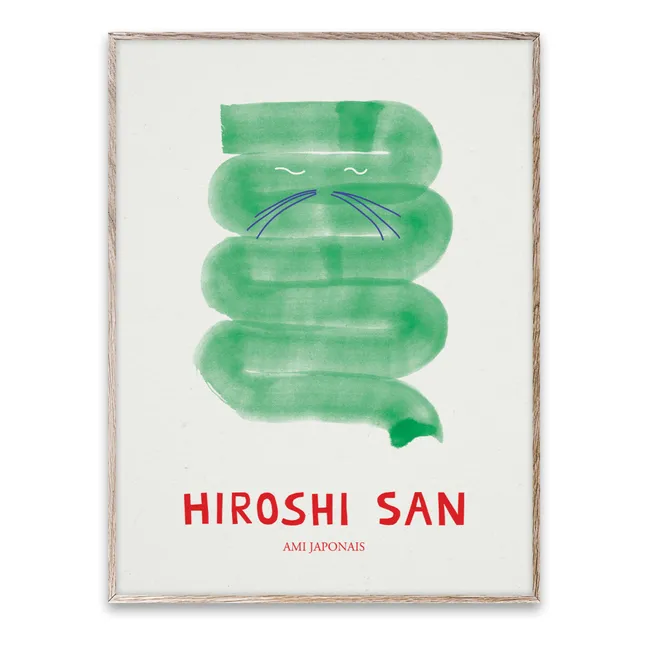Poster, modello: Hiroshi San