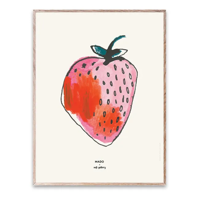 Poster Erdbeere