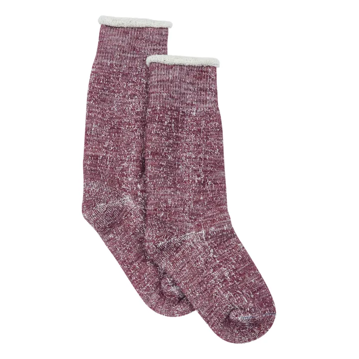 Doppelseitiger Socken | Mauve- Produktbild Nr. 0