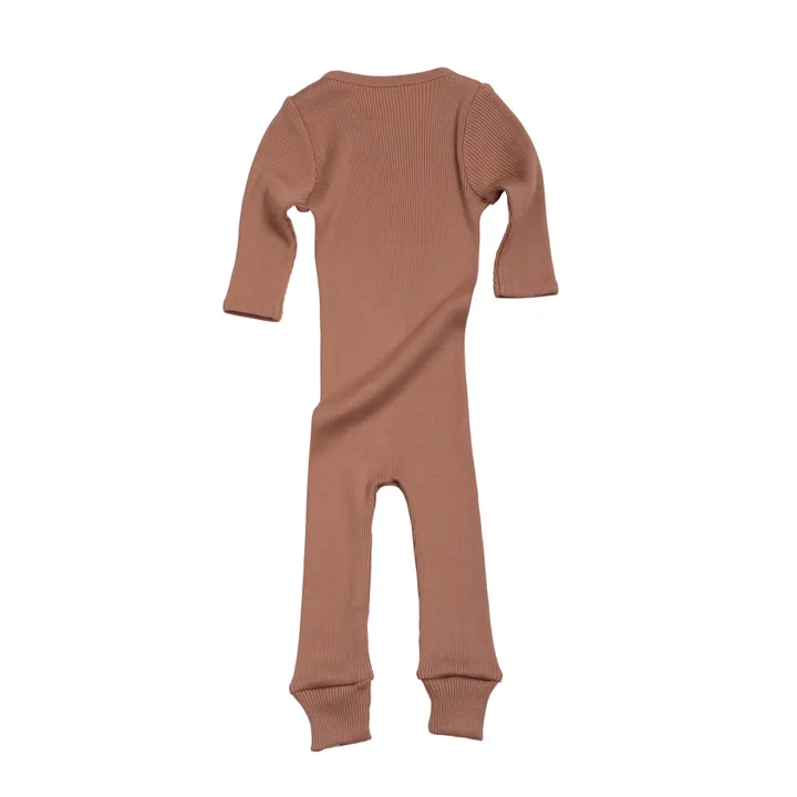 Pijama Barn Soie | Terracotta- Imagen del producto n°2