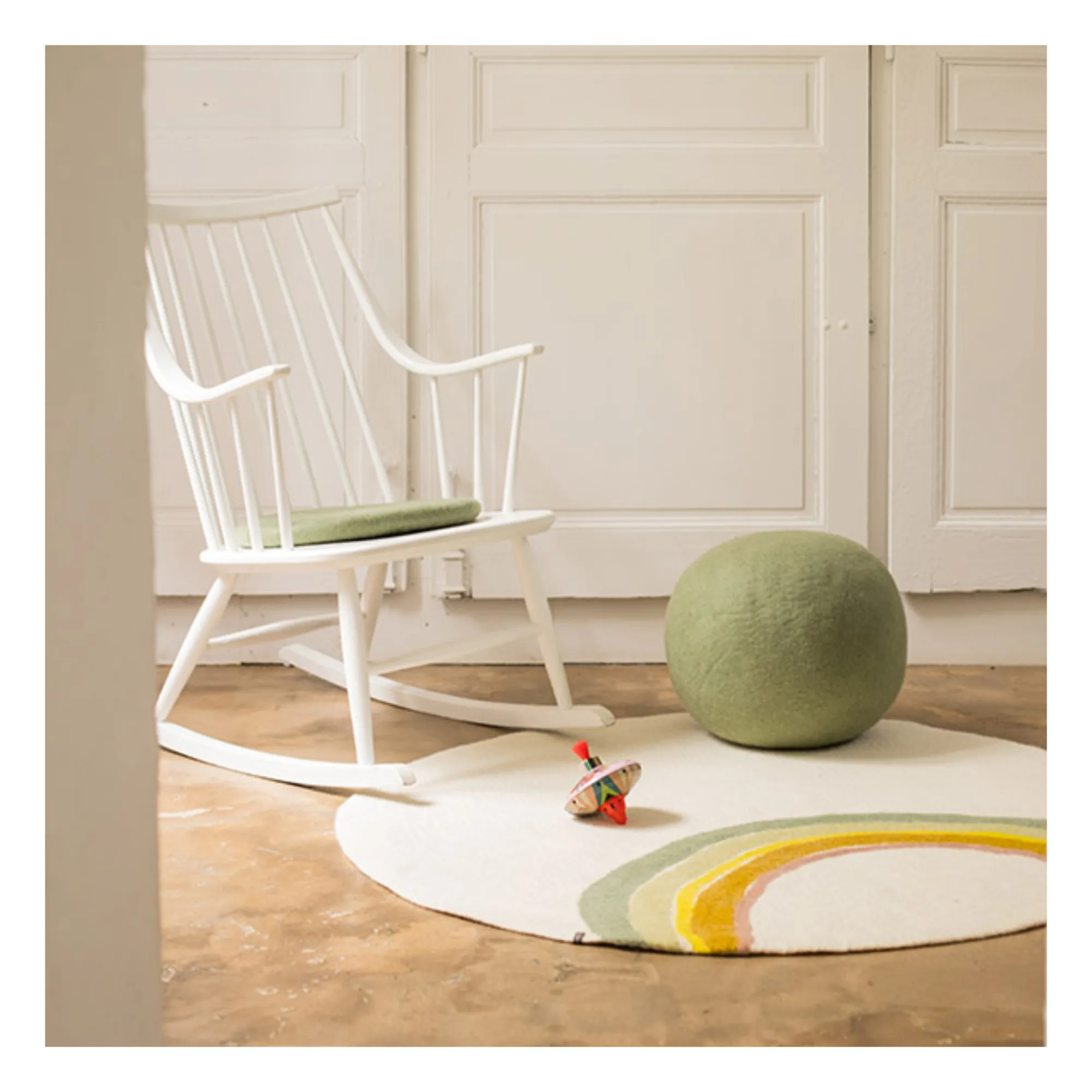 Tapis Indreni en feutre- Image produit n°1