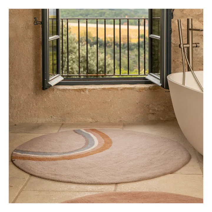 Indreni Felt Rug | Sand- Product image n°1