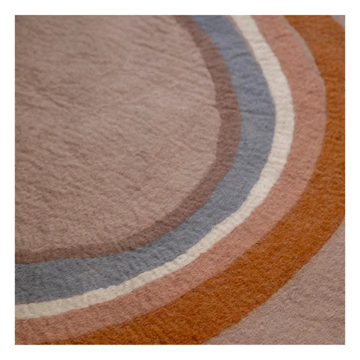 Indreni Felt Rug | Sand- Product image n°2