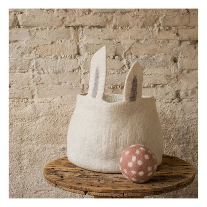 Pasu Rabbit Felt Basket- Product image n°2