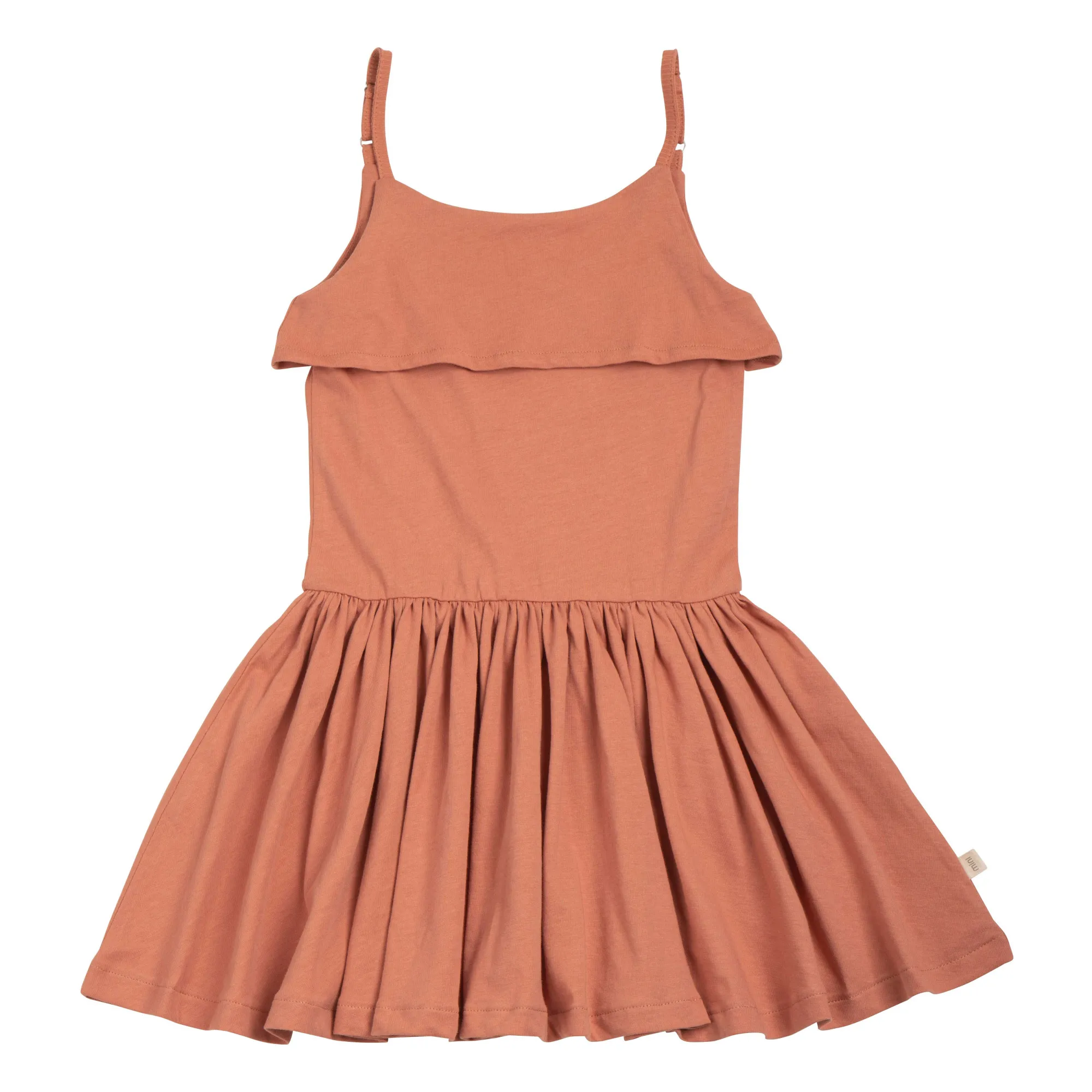 Minimalisma Orange Lis Organic Cotton Dress