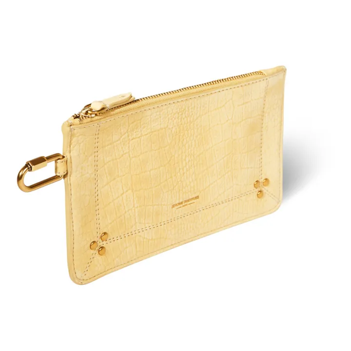Popoche S Bullcalf Pouch | Yellow- Product image n°1
