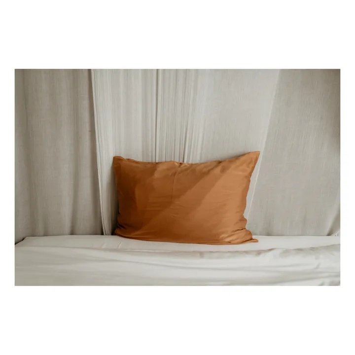 Funda de almohada de seda | Avellana- Imagen del producto n°1