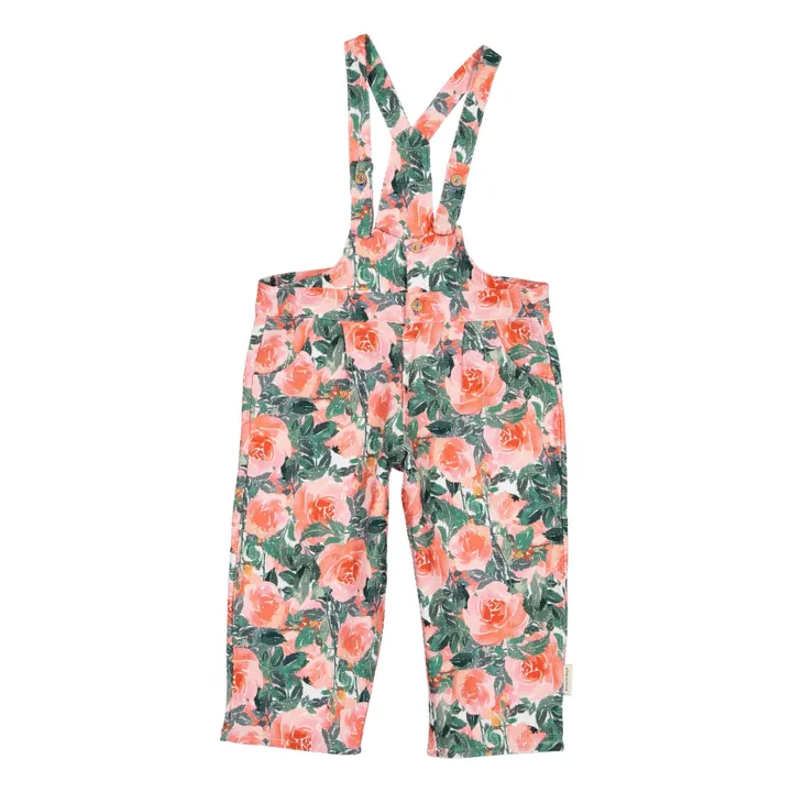 Organic Cotton Dungarees | Green- Product image n°0