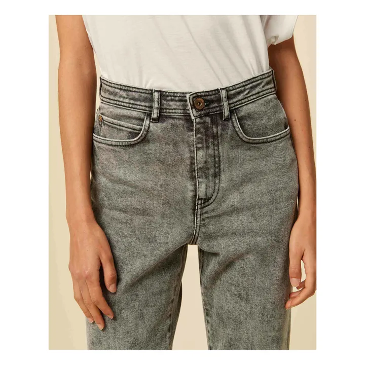 Mum Momon Organic Cotton Jeans | Grey- Product image n°4