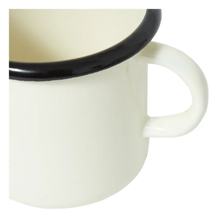 Tasse aus Emaille | Elfenbeinfarben- Produktbild Nr. 1