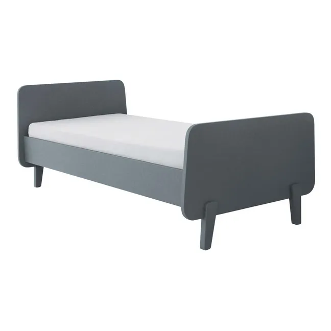 MM 190x90 cm bed - dark grey