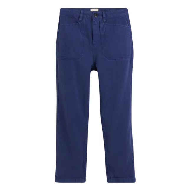 Pantalon Droit Perrig | Bleu indigo