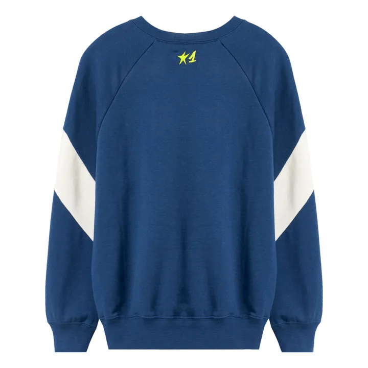 Sweatshirt College Vintage Firsty | Blau- Produktbild Nr. 7