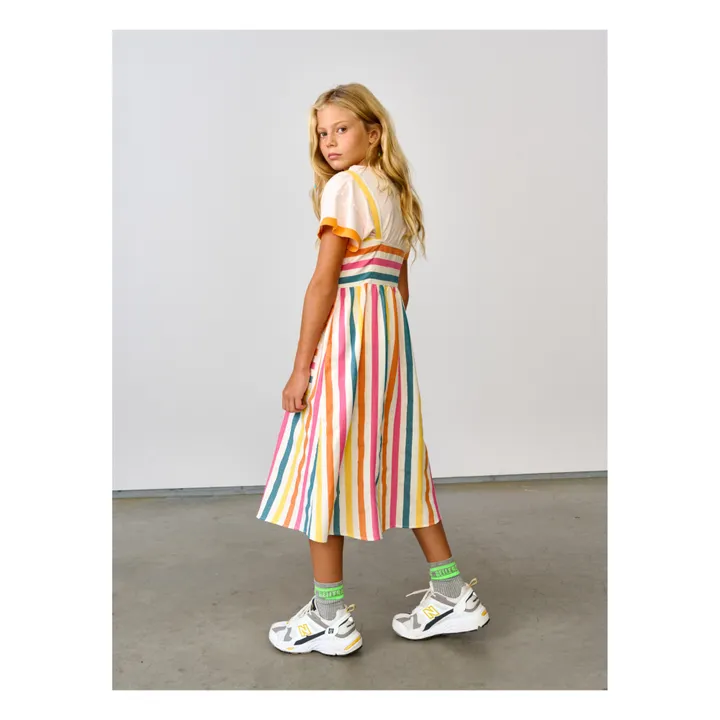 Axelle Striped Dress | Yellow- Product image n°5
