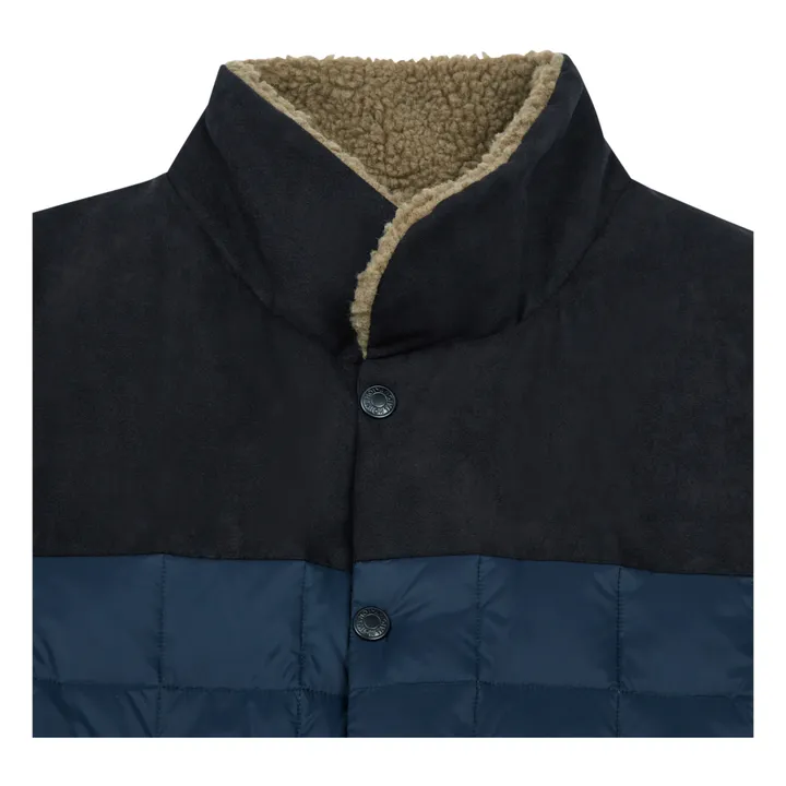 Reversible Puffer Vest - Adult Collection  | Navy blue- Product image n°1