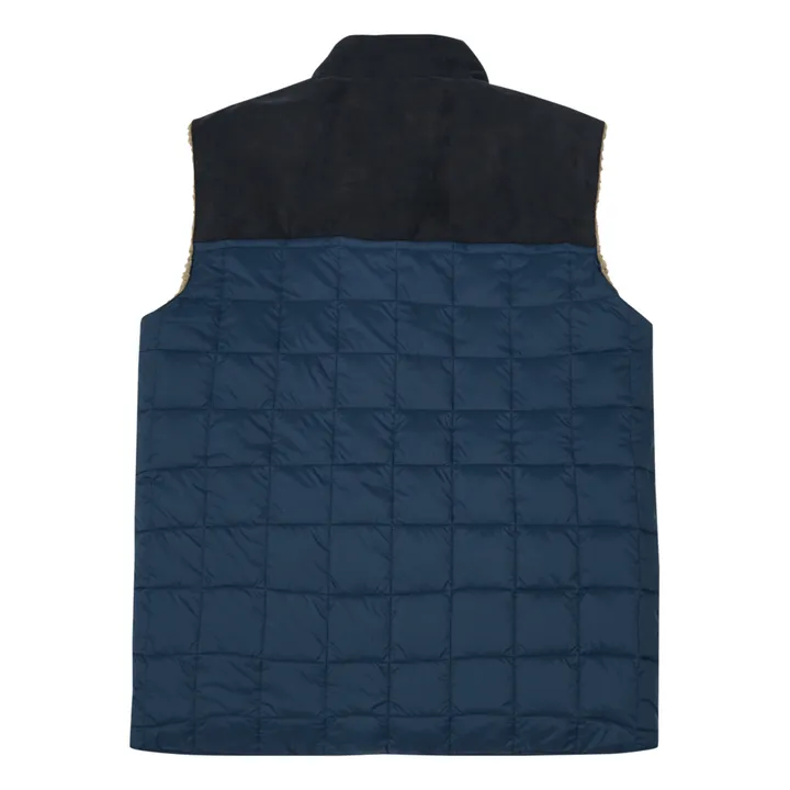 Reversible Puffer Vest - Adult Collection  | Navy blue- Product image n°2