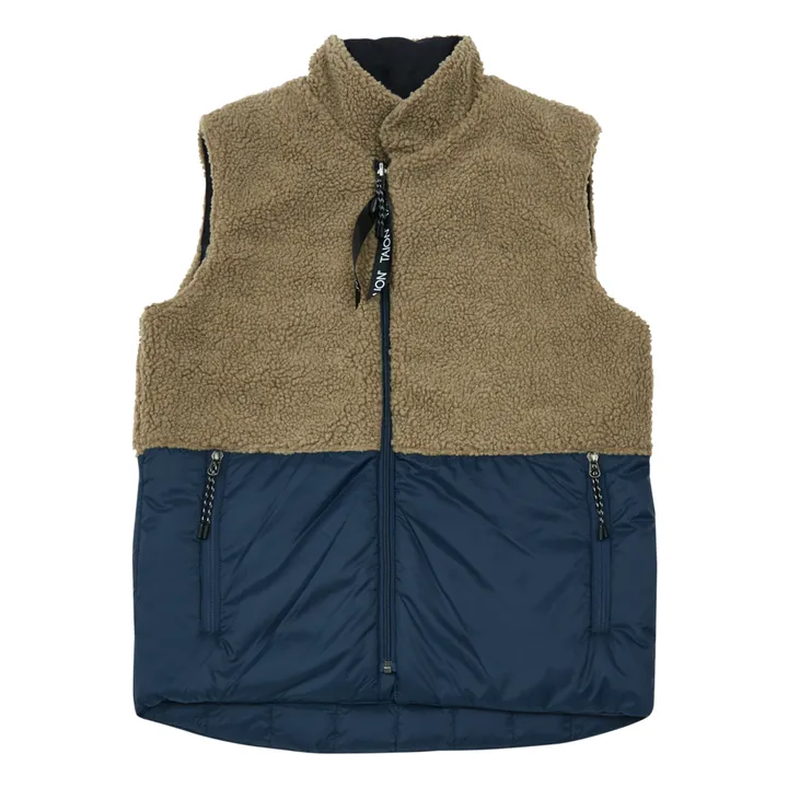 Reversible Puffer Vest - Adult Collection  | Navy blue- Product image n°3