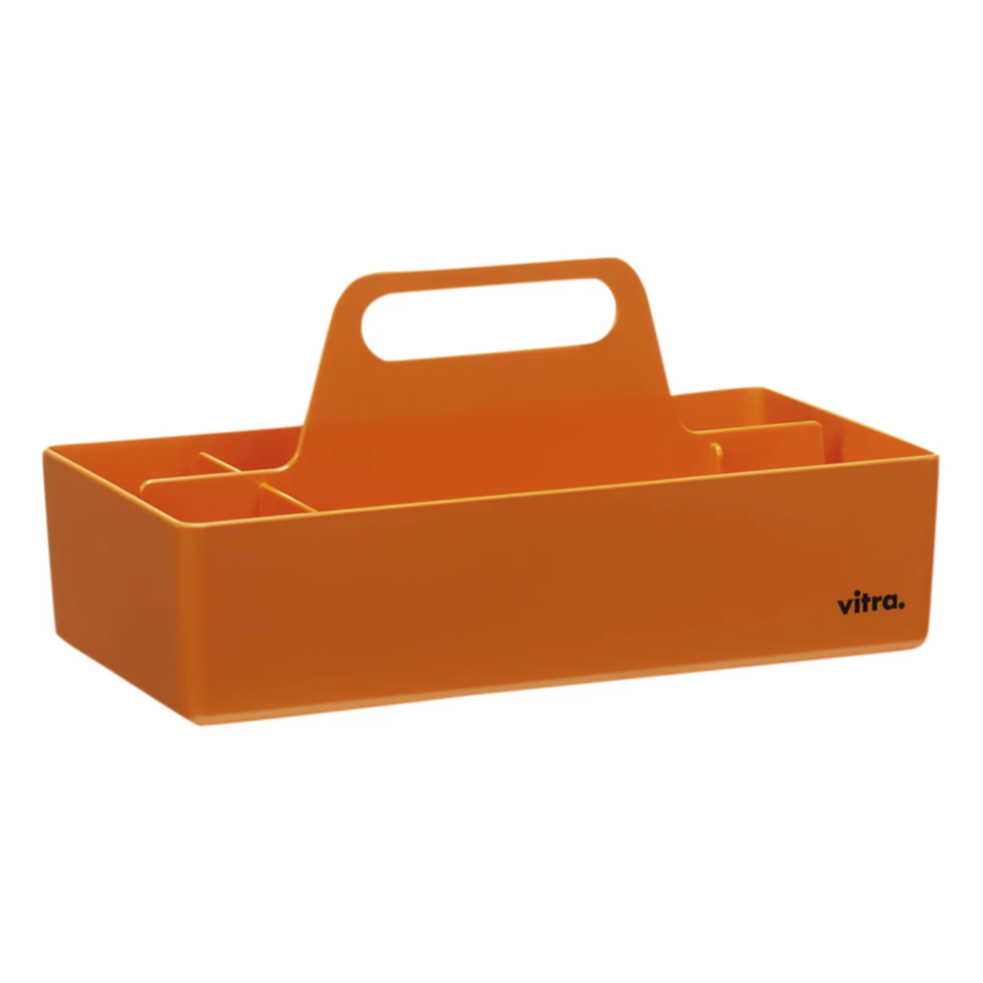 Vitra - Recycled Plastic Toolbox Organiser - Arik Levy - Tangerine | Smallable
