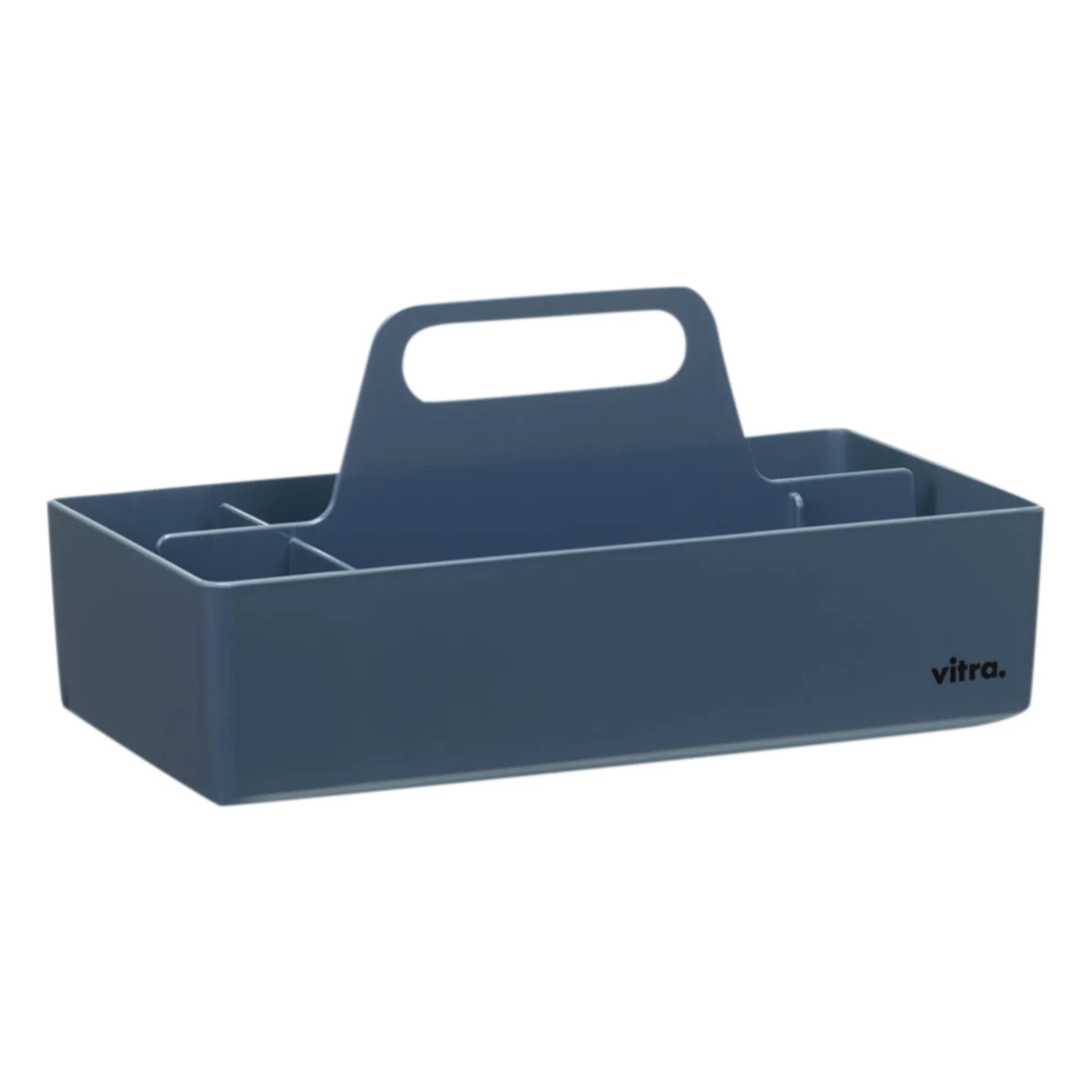 Vitra Sea Blue Recycled Plastic Toolbox Organiser - Arik Levy