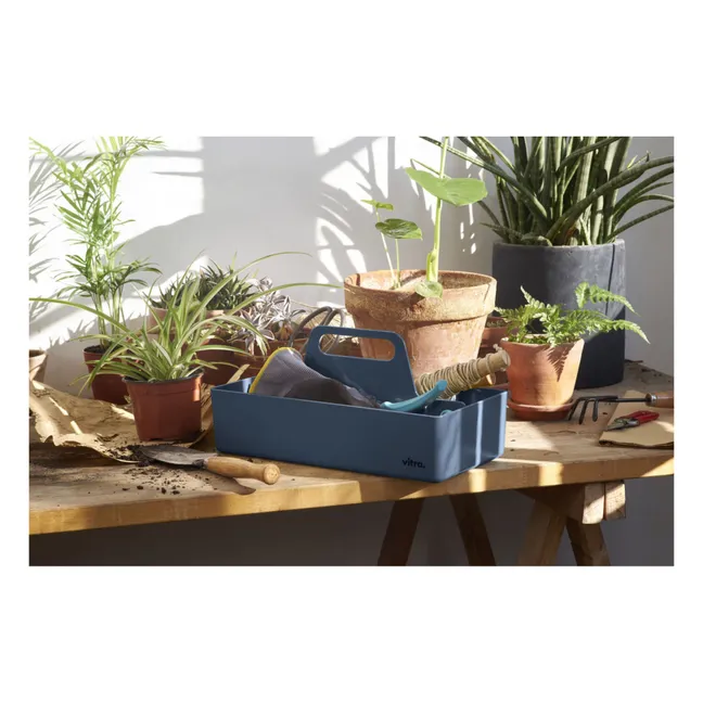 Porta-oggetti, modello: Toolbox, in plastica riciclata - Arik Levy | Blu mare