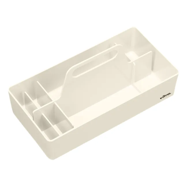 Rangement Toolbox en plastique recyclé - Arik Levy | Blanc