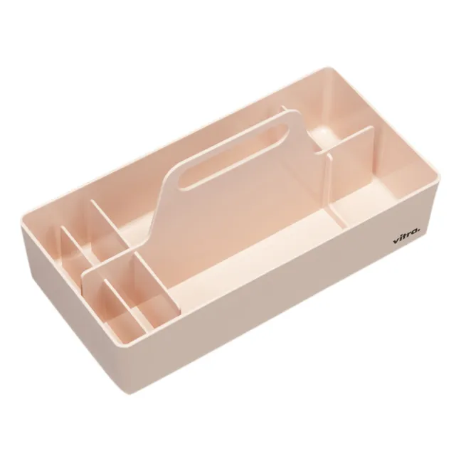 Porta-oggetti, modello: Toolbox, in plastica riciclata - Arik Levy | Rosa chiaro