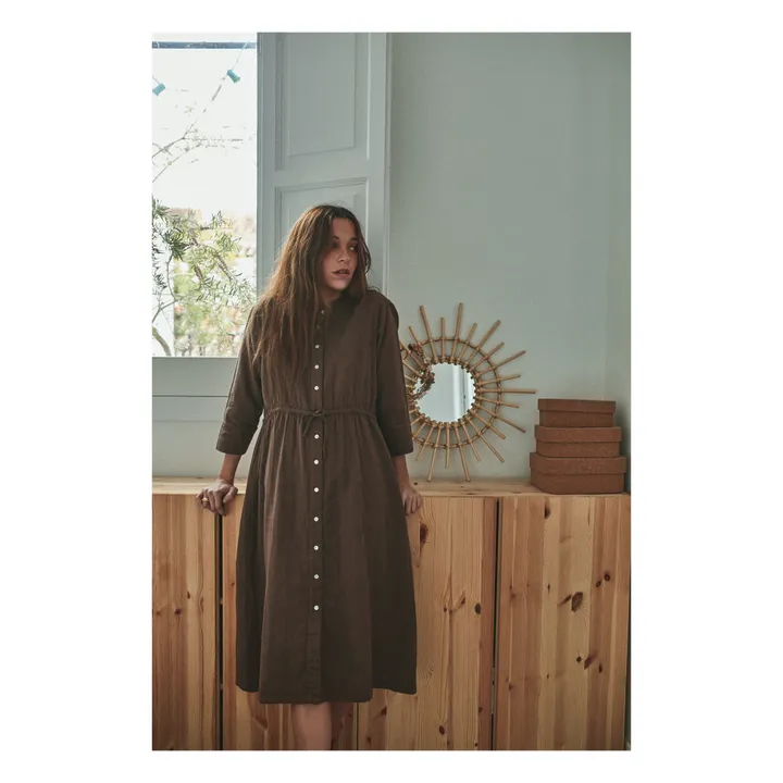 Kleid Girofle - Damenkollektion  | Braun- Produktbild Nr. 1